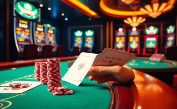 Winning at blackjack and poker with 98win's premium gaming experience, showcasing chips and strategy.