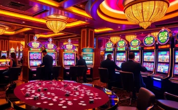 Experience the thrill of Slot Gacor at a luxurious casino with engaging machines and eager players.