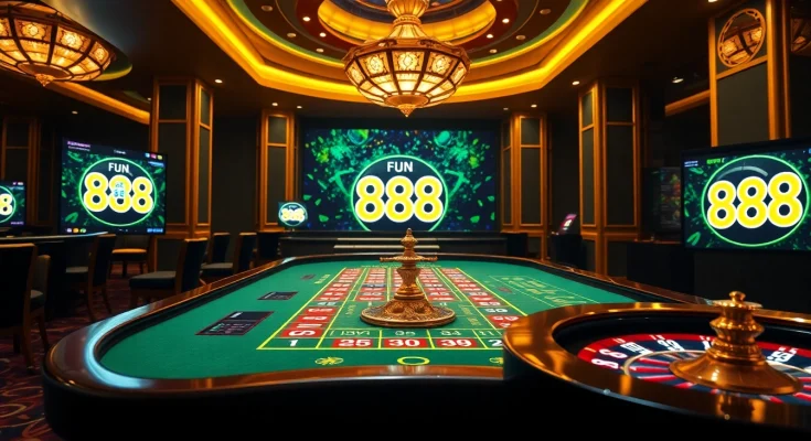 Experience the thrill of fun 88 with vibrant casino games and engaging betting interfaces.