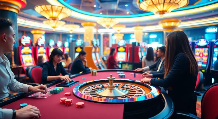 Experience the thrill of winning big at 58WIN's luxurious casino gaming tables.