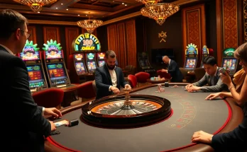 Experience the thrill of gaming at http://ev882.sa.com/ with professional croupiers and vibrant casino elements.