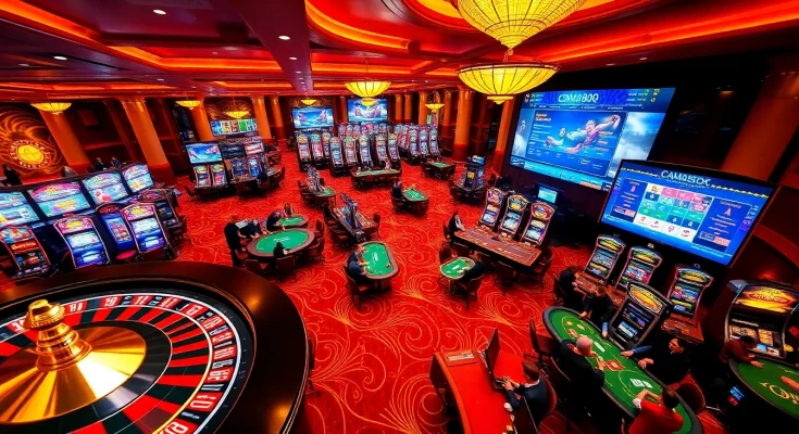 Experience the thrill of gambling at cm88.com with vibrant casino games and engaging players.
