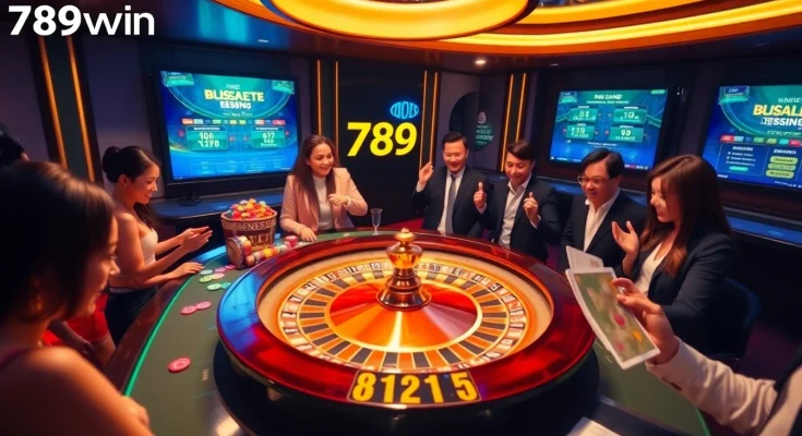 Experience the thrill of winning at 789wwin's casino with exciting roulette gameplay.