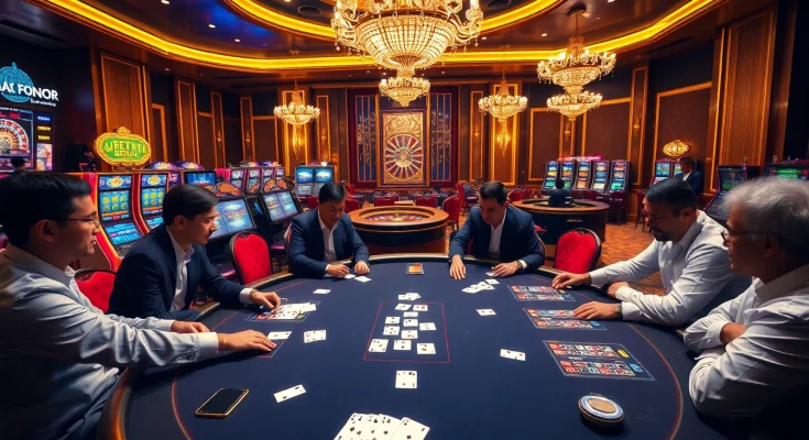 Experience the excitement of tg88 com with high-stakes poker and vibrant casino elements.