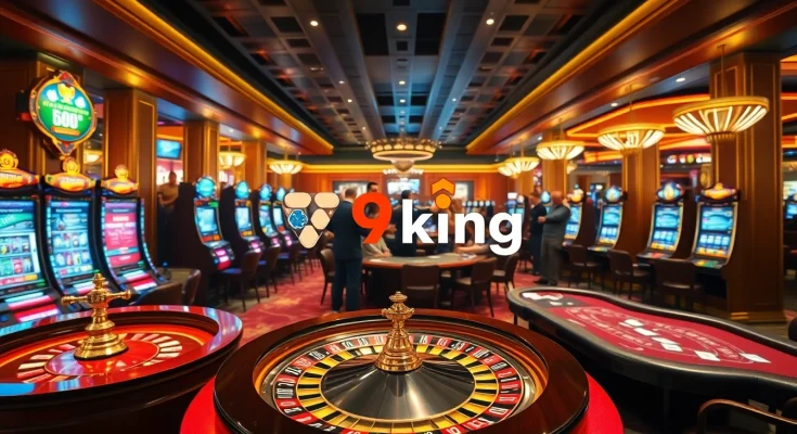 Experience the thrill of 79king through high-stakes gaming at a luxurious casino setting.