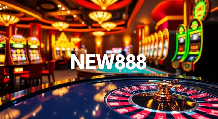Experience the excitement of NEW88 with thrilling casino games and vibrant atmosphere.