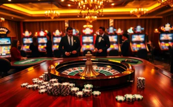 Players enjoying a thrilling game at DF999 casino, showcasing roulette and vibrant slot machines.