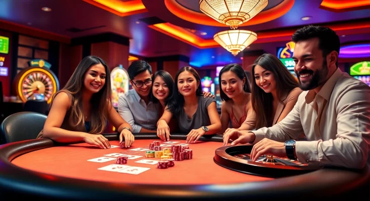 Experience luxury at https://luck882.co.com/ with exciting casino tables and vibrant gameplay.