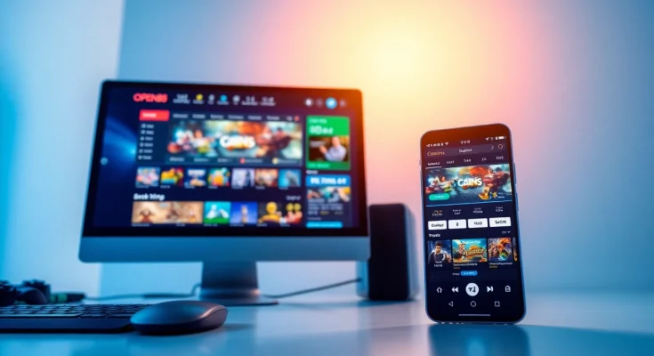 User-friendly gaming experience at OPEN88, showcasing sports betting and casino games.