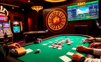 Experience thrilling gameplay at 88bet with vibrant casino tables and exciting betting options.