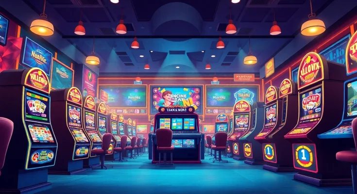 Nhatvip online gaming experience with vibrant casino elements and a secure atmosphere.