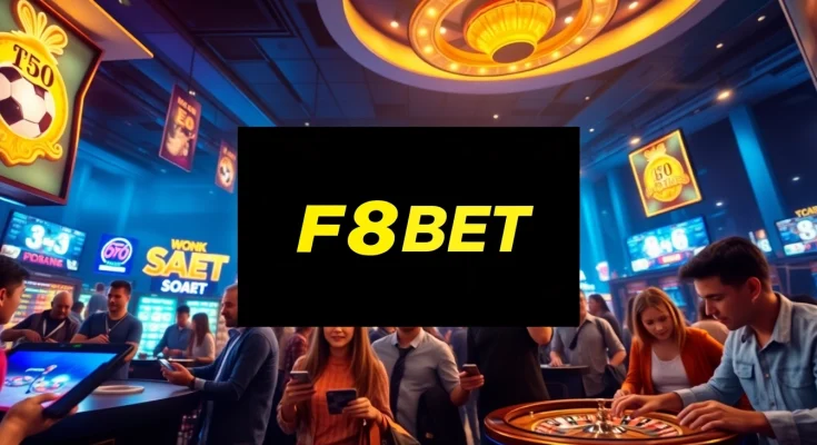 Engaging online gaming scene highlighting F8BET's dynamic betting experience.