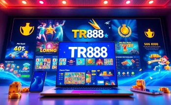 Engaging TR88 online betting interface showcasing various games and promotions.