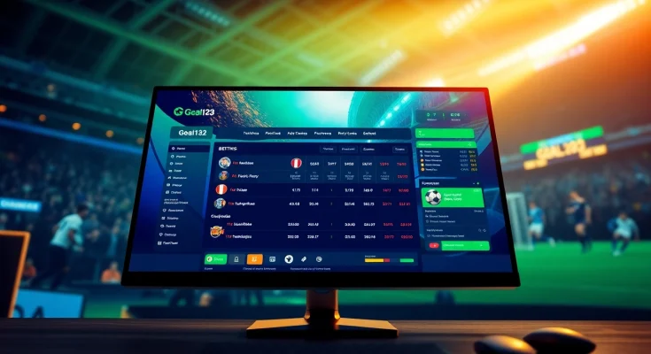 Experience Goal123's innovative online betting platform with dynamic features and vibrant interface.