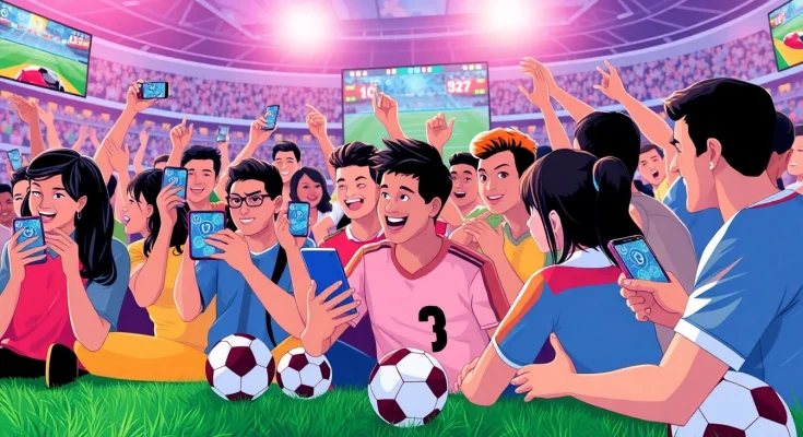 Socolive offers a high-quality live football streaming experience with fans enjoying matches on multiple devices.