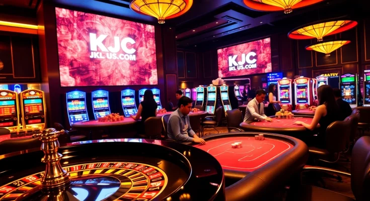 Experience exciting gameplay and winning moments at KJC US COM casino, featuring luxury tables and thrilling slots.