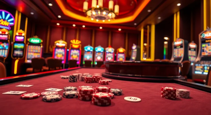 Experience exciting gaming at AU88 casino with vibrant slot machines and luxurious gameplay.
