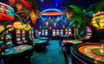 Exciting casino environment featuring 58win gaming tables and vibrant atmosphere.