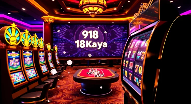 Spin to win on 918Kaya PNG’s vibrant slot machines in an exciting online casino atmosphere.